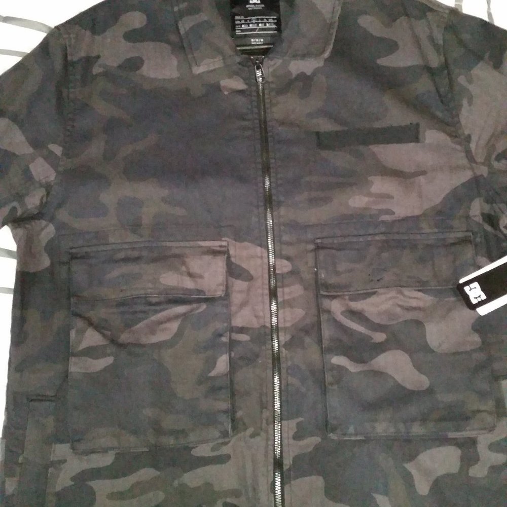 DC Admiral 3 Jacket Black Camo